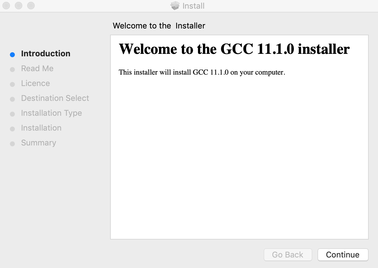 Welcome to the installer